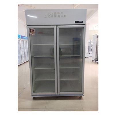 Beverages Upright Display Refrigerator Store Upright Glass Door Freezer 3C